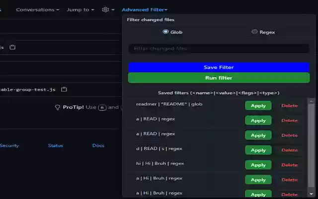 Github PR Filter from Chrome web store to be run with OffiDocs Chromium online Github PR Filter from Chrome web store to be run with OffiDocs Chromium online