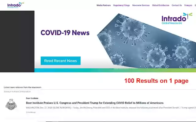 GlobeNewsWire Infinite Scroll from Chrome web store to be run with OffiDocs Chromium online GlobeNewsWire Infinite Scroll from Chrome web store to be run with OffiDocs Chromium online