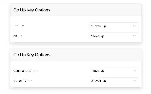 Go Up Key from Chrome web store to be run with OffiDocs Chromium online Go Up Key from Chrome web store to be run with OffiDocs Chromium online