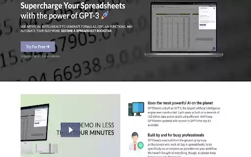 GPTSheets from Chrome web store to be run with OffiDocs Chromium online GPTSheets from Chrome web store to be run with OffiDocs Chromium online