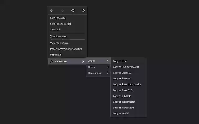 HacKontext from Chrome web store to be run with OffiDocs Chromium online HacKontext from Chrome web store to be run with OffiDocs Chromium online