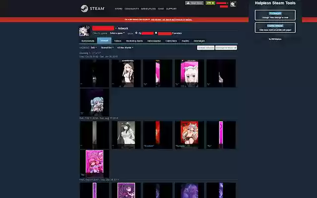 Helpless Steam Tools from Chrome web store to be run with OffiDocs Chromium online Helpless Steam Tools from Chrome web store to be run with OffiDocs Chromium online