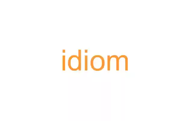 Idiom from Chrome web store to be run with OffiDocs Chromium online Idiom from Chrome web store to be run with OffiDocs Chromium online