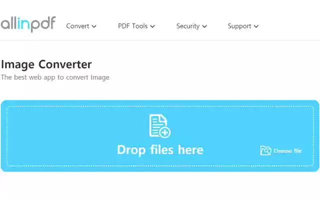 Image converter Allinpdf.com from Chrome web store to be run with OffiDocs Chromium online Image converter Allinpdf.com from Chrome web store to be run with OffiDocs Chromium online