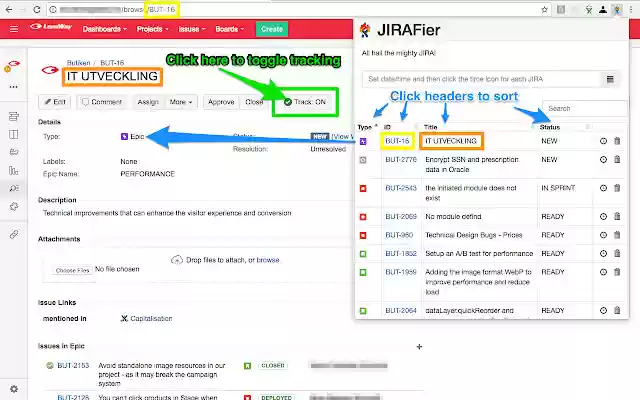 JIRAFier from Chrome web store to be run with OffiDocs Chromium online JIRAFier from Chrome web store to be run with OffiDocs Chromium online