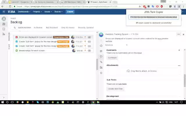 JIRA Task Copier from Chrome web store to be run with OffiDocs Chromium online JIRA Task Copier from Chrome web store to be run with OffiDocs Chromium online