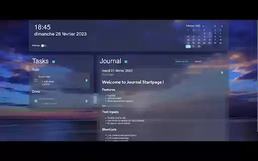 Journal Startpage from Chrome web store to be run with OffiDocs Chromium online Journal Startpage from Chrome web store to be run with OffiDocs Chromium online