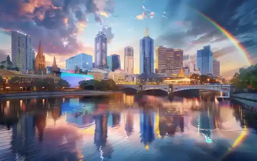 landscape with colorful rainbow appearing sky from Chrome web store to be run with OffiDocs Chromium online landscape with colorful rainbow appearing sky from Chrome web store to be run with OffiDocs Chromium online
