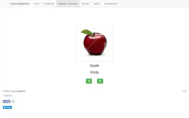 Learn Albanian with Albanian Flashcards from Chrome web store to be run with OffiDocs Chromium online Learn Albanian with Albanian Flashcards from Chrome web store to be run with OffiDocs Chromium online