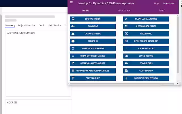 Level up for Dynamics 365/Power Apps from Chrome web store to be run with OffiDocs Chromium online Level up for Dynamics 365/Power Apps from Chrome web store to be run with OffiDocs Chromium online