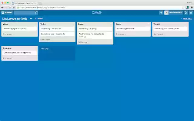 List Layouts for Trello from Chrome web store to be run with OffiDocs Chromium online List Layouts for Trello from Chrome web store to be run with OffiDocs Chromium online