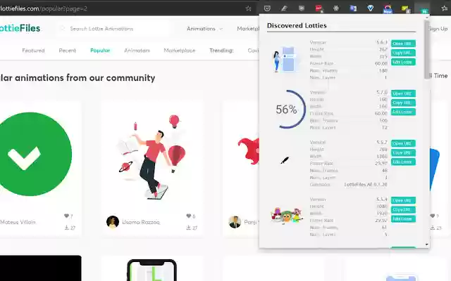 Lottie Grabber from Chrome web store to be run with OffiDocs Chromium online Lottie Grabber from Chrome web store to be run with OffiDocs Chromium online