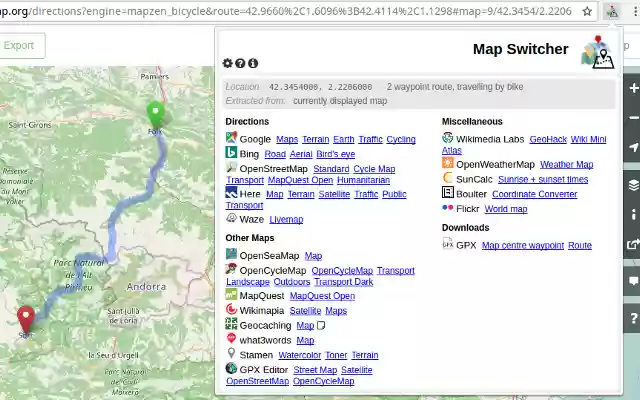 MapSwitcher from Chrome web store to be run with OffiDocs Chromium online MapSwitcher from Chrome web store to be run with OffiDocs Chromium online