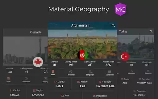Material Geography from Chrome web store to be run with OffiDocs Chromium online Material Geography from Chrome web store to be run with OffiDocs Chromium online