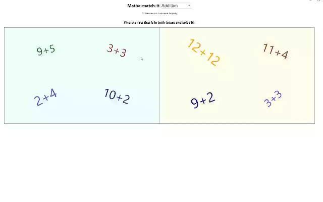 MatheMatchit from Chrome web store to be run with OffiDocs Chromium online MatheMatchit from Chrome web store to be run with OffiDocs Chromium online