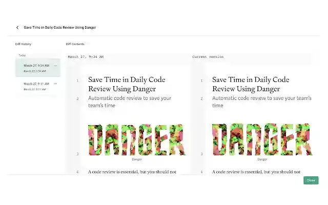 Medium Diff Viewer from Chrome web store to be run with OffiDocs Chromium online Medium Diff Viewer from Chrome web store to be run with OffiDocs Chromium online