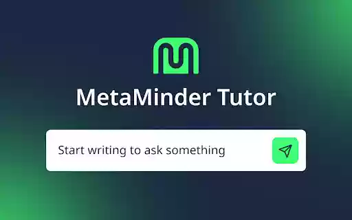 Metaminder AI Tutor from Chrome web store to be run with OffiDocs Chromium online Metaminder AI Tutor from Chrome web store to be run with OffiDocs Chromium online