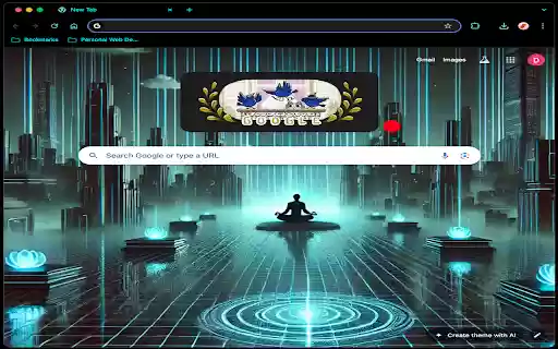 Minimalistic Tron Style Theme with Custom New Tab from Chrome web store to be run with OffiDocs Chromium online Minimalistic Tron Style Theme with Custom New Tab from Chrome web store to be run with OffiDocs Chromium online