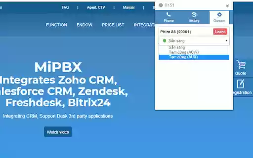 MiPBX CC AGENT 2023 from Chrome web store to be run with OffiDocs Chromium online MiPBX CC AGENT 2023 from Chrome web store to be run with OffiDocs Chromium online