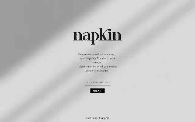 Napkin from Chrome web store to be run with OffiDocs Chromium online Napkin from Chrome web store to be run with OffiDocs Chromium online