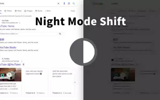 Night Mode Shift from Chrome web store to be run with OffiDocs Chromium online Night Mode Shift from Chrome web store to be run with OffiDocs Chromium online