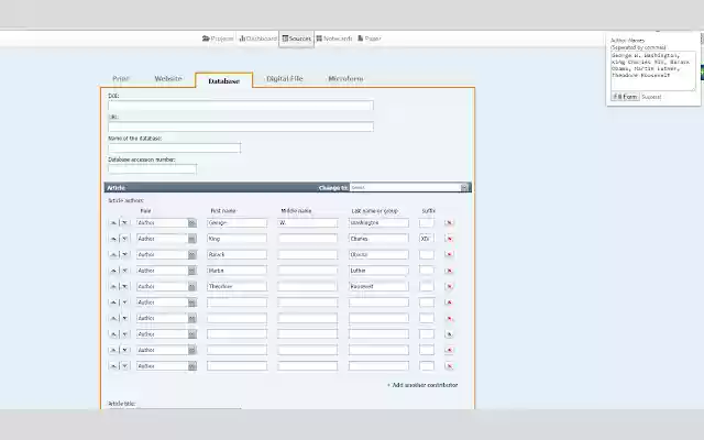 NoodleBib Author Name Filler from Chrome web store to be run with OffiDocs Chromium online NoodleBib Author Name Filler from Chrome web store to be run with OffiDocs Chromium online