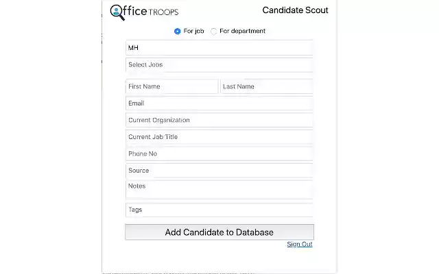 OfficeTroops Candidate Scout from Chrome web store to be run with OffiDocs Chromium online OfficeTroops Candidate Scout from Chrome web store to be run with OffiDocs Chromium online