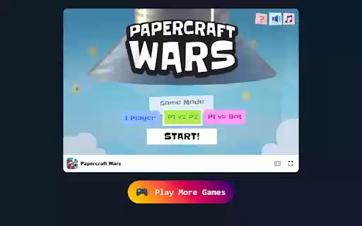 Papercraft Wars Game Curve your shots to defeat the enemy! from Chrome web store to be run with OffiDocs Chromium online Papercraft Wars Game Curve your shots to defeat the enemy! from Chrome web store to be run with OffiDocs Chromium online