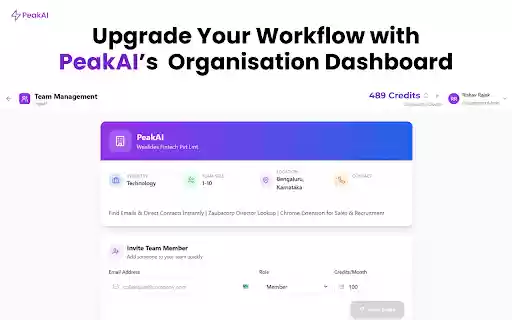 PeakAI : Free instant Phone Numbers from LinkedIn from Chrome web store to be run with OffiDocs Chromium online PeakAI : Free instant Phone Numbers from LinkedIn from Chrome web store to be run with OffiDocs Chromium online