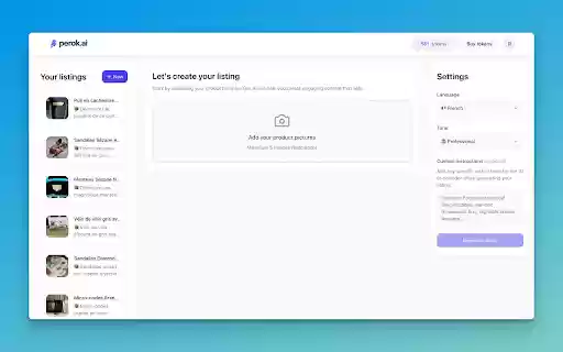 Perokai Automatic AI listings from Chrome web store to be run with OffiDocs Chromium online Perokai Automatic AI listings from Chrome web store to be run with OffiDocs Chromium online