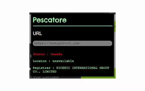 Pescatore from Chrome web store to be run with OffiDocs Chromium online Pescatore from Chrome web store to be run with OffiDocs Chromium online