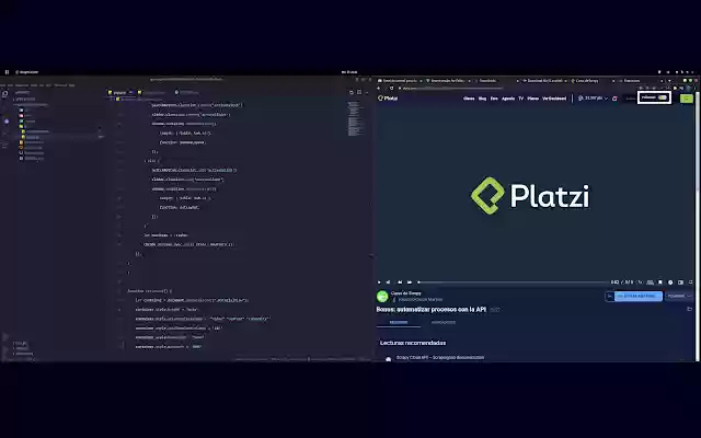 Platzi Full Mode from Chrome web store to be run with OffiDocs Chromium online Platzi Full Mode from Chrome web store to be run with OffiDocs Chromium online
