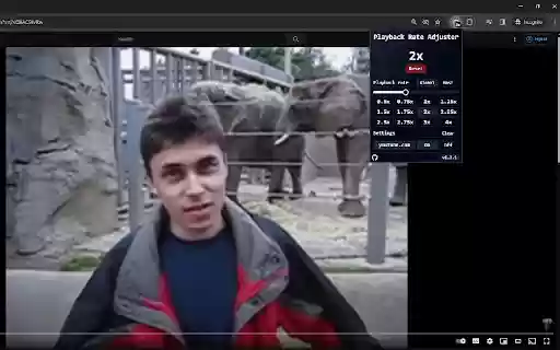 Playback Rate Adjuster from Chrome web store to be run with OffiDocs Chromium online Playback Rate Adjuster from Chrome web store to be run with OffiDocs Chromium online