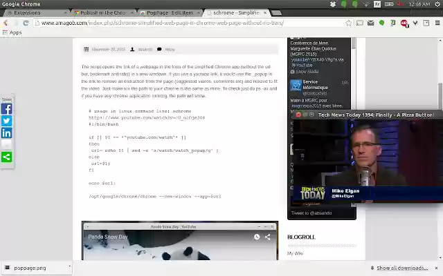 PopPage from Chrome web store to be run with OffiDocs Chromium online PopPage from Chrome web store to be run with OffiDocs Chromium online