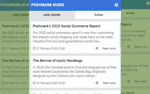 Poshmark Latest News Update from Chrome web store to be run with OffiDocs Chromium online Poshmark Latest News Update from Chrome web store to be run with OffiDocs Chromium online
