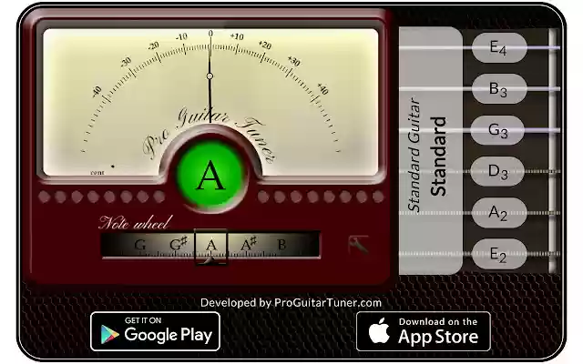 Pro Guitar Tuner from Chrome web store to be run with OffiDocs Chromium online Pro Guitar Tuner from Chrome web store to be run with OffiDocs Chromium online