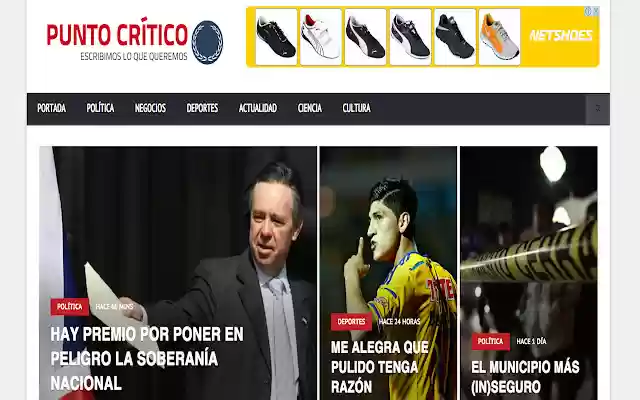 Punto Crítico from Chrome web store to be run with OffiDocs Chromium online Punto Crítico from Chrome web store to be run with OffiDocs Chromium online