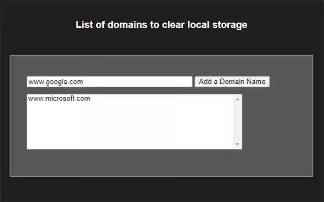 Purge LocalStorage from Chrome web store to be run with OffiDocs Chromium online Purge LocalStorage from Chrome web store to be run with OffiDocs Chromium online