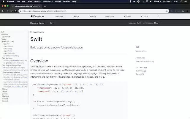 Quick Index for Apple Documentation from Chrome web store to be run with OffiDocs Chromium online Quick Index for Apple Documentation from Chrome web store to be run with OffiDocs Chromium online