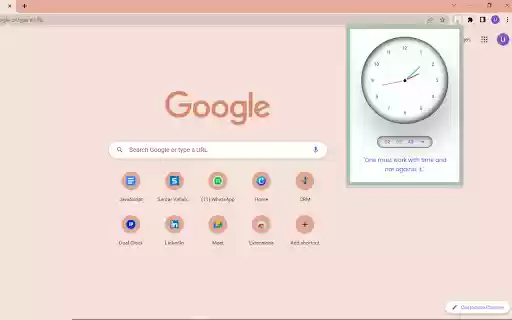 Quotation clock from Chrome web store to be run with OffiDocs Chromium online Quotation clock from Chrome web store to be run with OffiDocs Chromium online