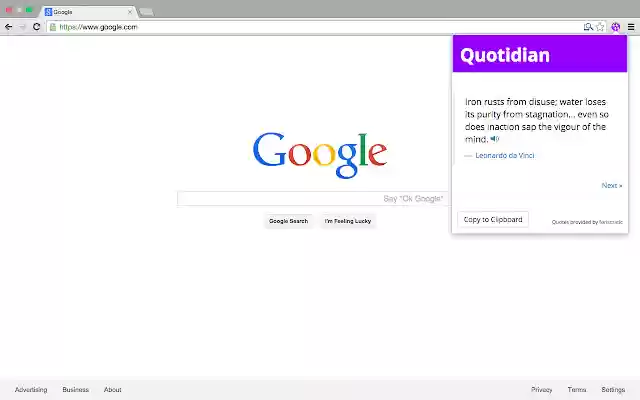 Quotidian from Chrome web store to be run with OffiDocs Chromium online Quotidian from Chrome web store to be run with OffiDocs Chromium online
