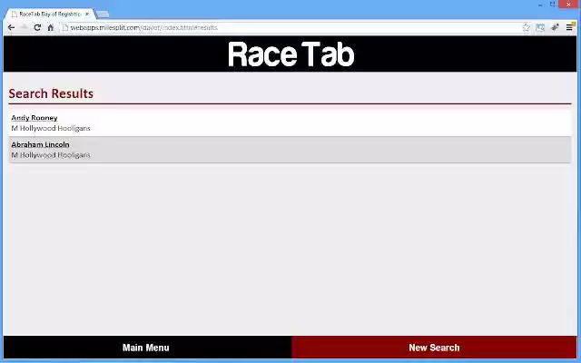 RaceTab Day of Entry from Chrome web store to be run with OffiDocs Chromium online RaceTab Day of Entry from Chrome web store to be run with OffiDocs Chromium online