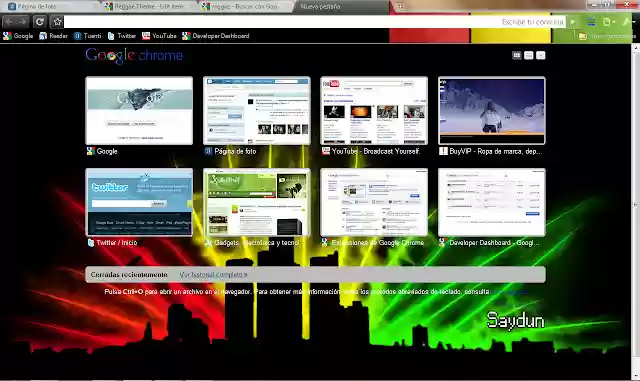 Reggae Theme from Chrome web store to be run with OffiDocs Chromium online Reggae Theme from Chrome web store to be run with OffiDocs Chromium online
