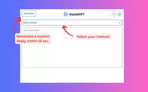 ReplaiGPT from Chrome web store to be run with OffiDocs Chromium online ReplaiGPT from Chrome web store to be run with OffiDocs Chromium online