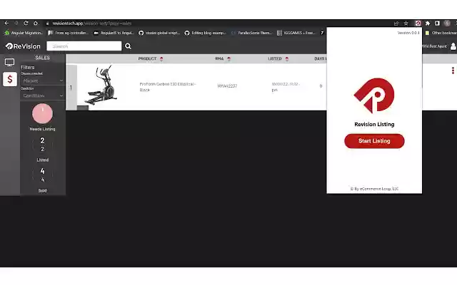 Revision Listing from Chrome web store to be run with OffiDocs Chromium online Revision Listing from Chrome web store to be run with OffiDocs Chromium online