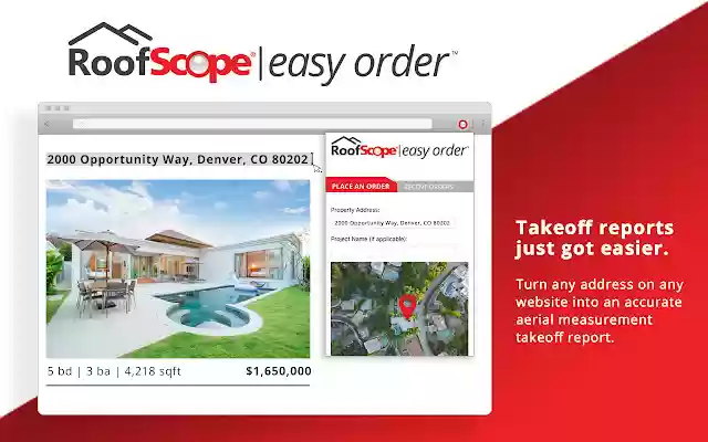 RoofScope Easy Order from Chrome web store to be run with OffiDocs Chromium online RoofScope Easy Order from Chrome web store to be run with OffiDocs Chromium online
