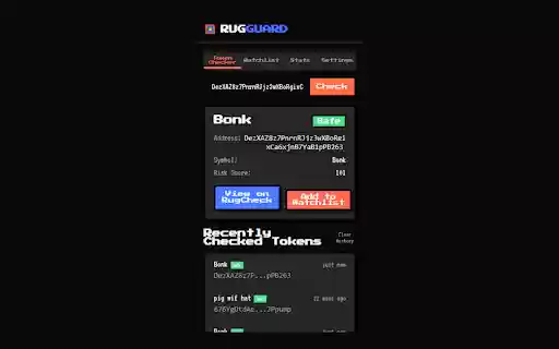 RugGuard from Chrome web store to be run with OffiDocs Chromium online RugGuard from Chrome web store to be run with OffiDocs Chromium online