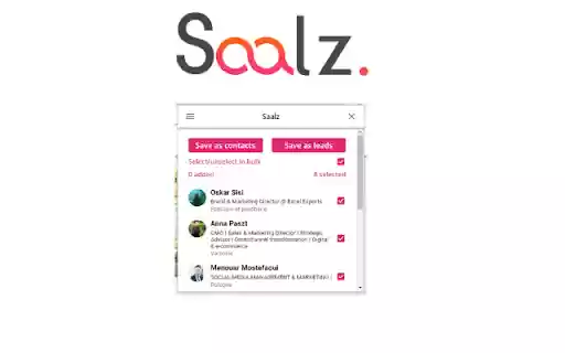 Saalz from Chrome web store to be run with OffiDocs Chromium online Saalz from Chrome web store to be run with OffiDocs Chromium online