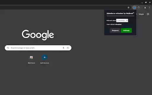 Salesforce refresher by WuBook from Chrome web store to be run with OffiDocs Chromium online Salesforce refresher by WuBook from Chrome web store to be run with OffiDocs Chromium online