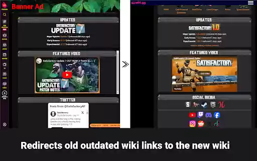 Satisfactory Wiki Redirector from Chrome web store to be run with OffiDocs Chromium online Satisfactory Wiki Redirector from Chrome web store to be run with OffiDocs Chromium online